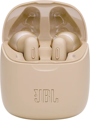 JBL T225 TWS Kablosuz Kulak İçi Bluetooth Kulaklık – Gold