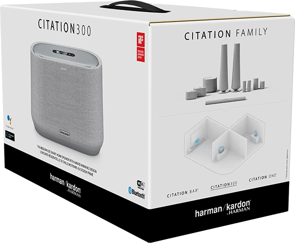 HARMAN KARDON CITATION 300 BLUETOOTH HOPARLÖR - GRI