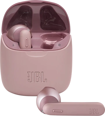 JBL T225 TWS Kablosuz Kulak İçi Bluetooth Kulaklık – Pembe