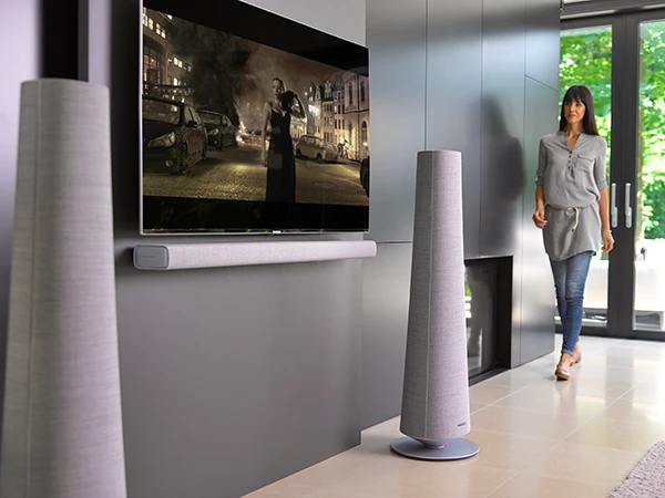 HARMAN KARDON CITATION TOWER KULE TIPI BLUETOOTH HOPARLÖR – GRI