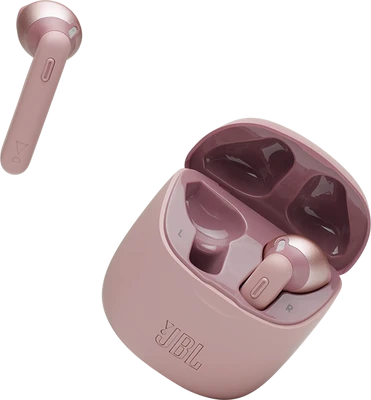 JBL T225 TWS Kablosuz Kulak İçi Bluetooth Kulaklık – Pembe