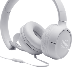 JBL T500 Kulak Üstü Kulaklık - White