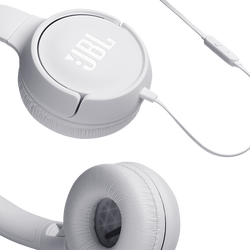 JBL T500 Kulak Üstü Kulaklık - White