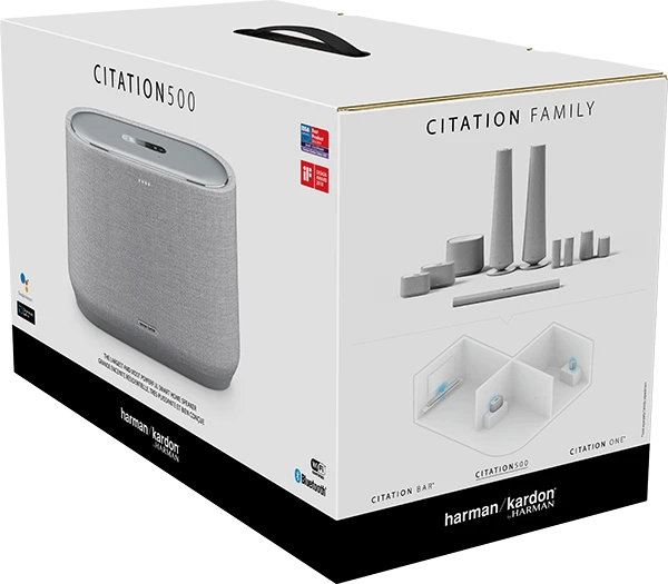 HARMAN KARDON CITATION 500 BLUETOOTH HOPARLÖR – GRI